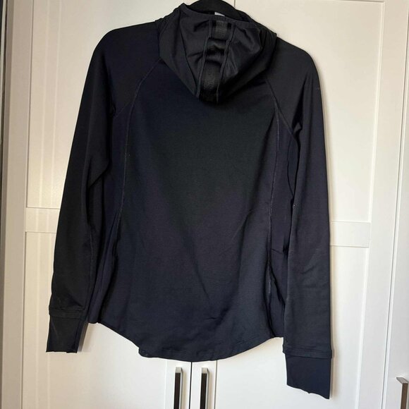 Under Armour Women Hoodie Turtle Neck Light Sweater Active Gym Black XS - Picture 6 of 9